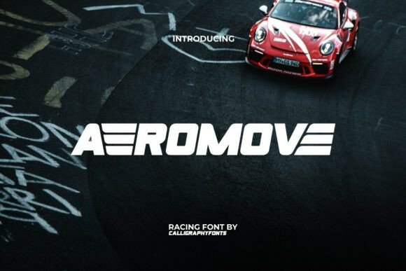 Aeromove Font: Fast Branding for Modern Business