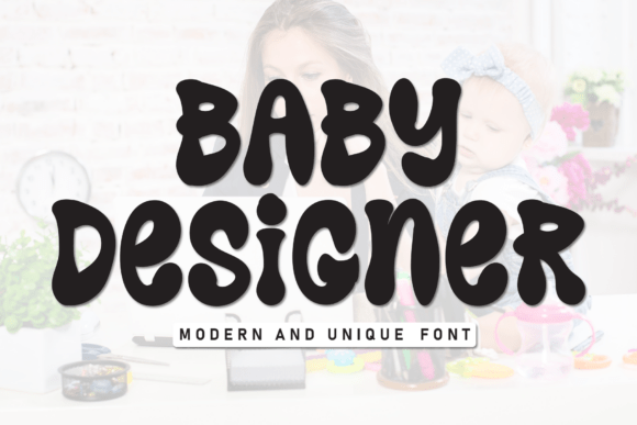 Baby Designer: A Handwritten Display Font for Sweet Branding