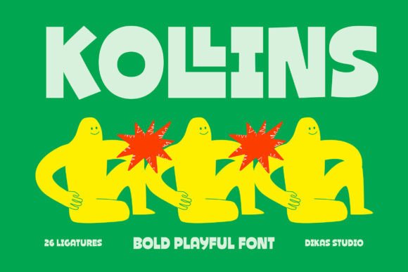 Boost Your Brand with Kollins: A Bold Display Font
