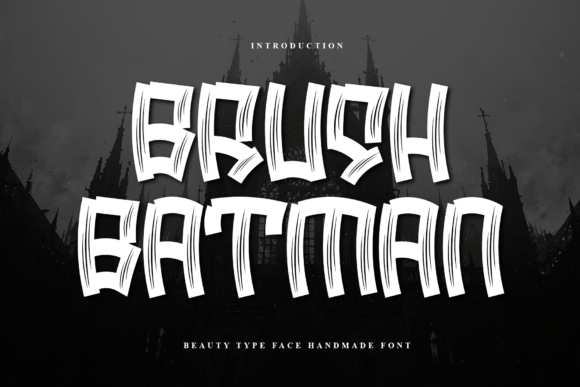 Brush Batman: The Playful Display Font for Bold Campaigns