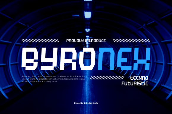 Byronex Font Review: Bold Tech Style for Makers