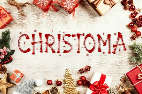 Christoma: A Bold Gothic Display Font for Branding