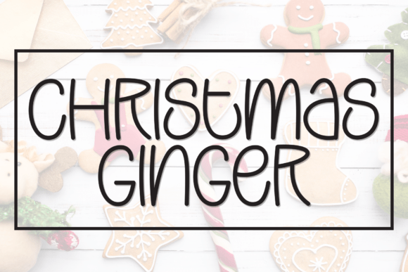 Designing Warmth with Christmas Ginger Display Fonts