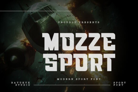 Elevate Editorial Layouts with the Mozze Sport Typeface