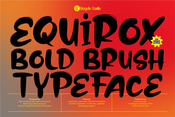 Equirox: A Bold Display Font for Editorial Impact
