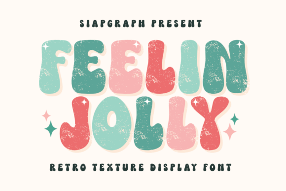 Feelin Jolly: The Retro Display Font for Holiday Campaigns