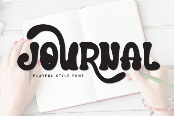 Journal: A Handwritten Display Font for Modern Web Design