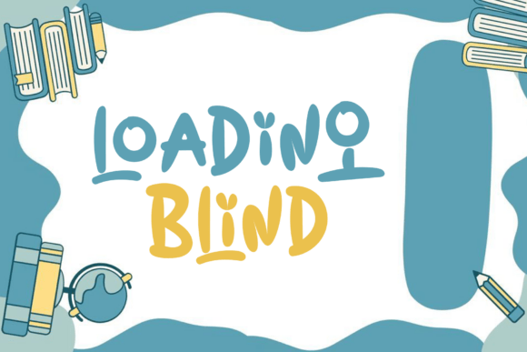 Loading Blind: A Graceful Display Font for Modern Editors