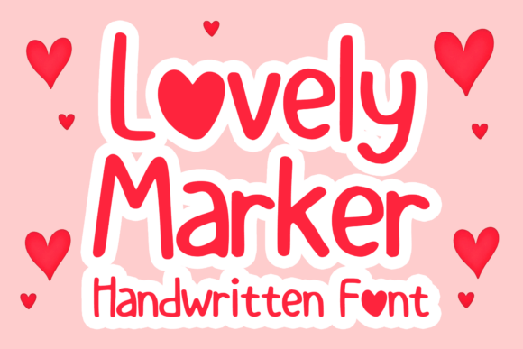 Lovely Marker: A Whimsical Font for Business Branding