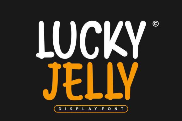 Lucky Jelly Font: A Playful Display Typeface for Modern Design