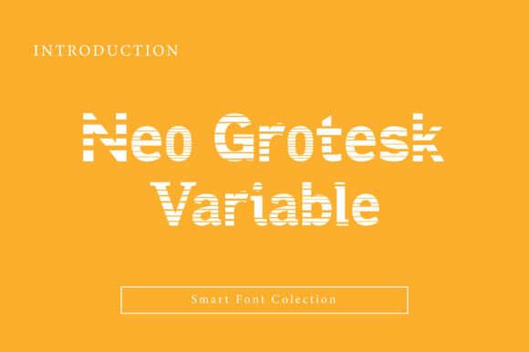 Neo Grotesk Variable: The Ultimate Display Font for Modern Brands