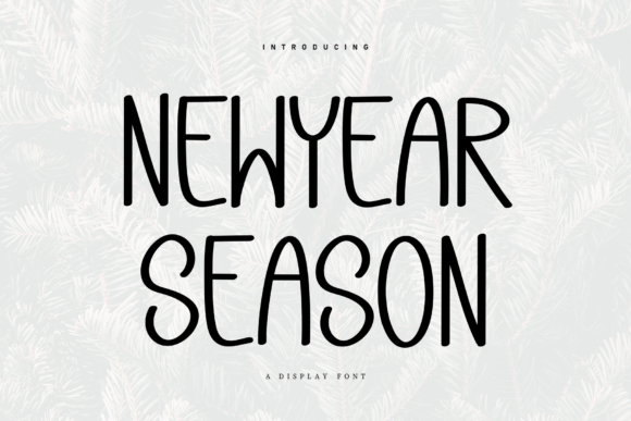 Newyear Season Font Review: A Sporty Handwritten Display