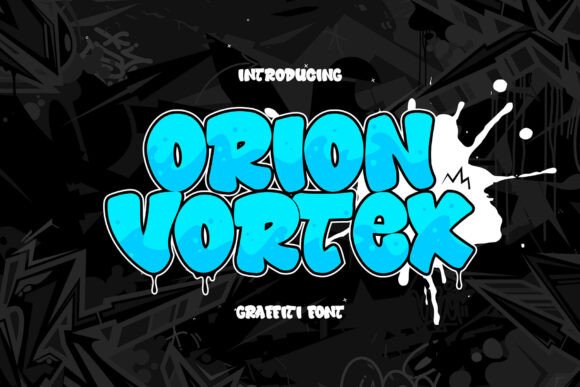 Orion Vortex: A Bold Display Font for Urban Branding