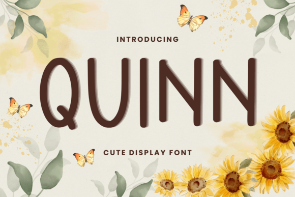 Quinn: A Friendly Display Font for Modern Editorial Design