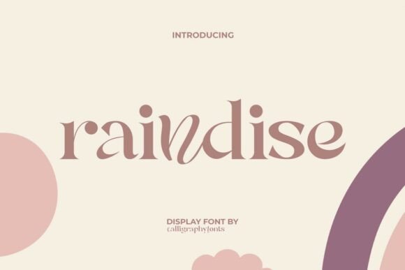Raindise Font: A Vintage-Modern Typeface for Branding