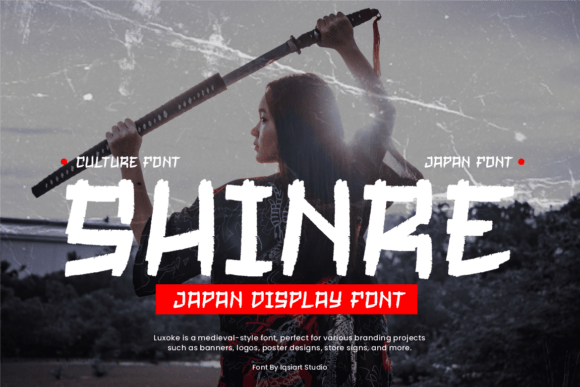 Shinre Font Review: A Unique Display Typeface for Bold Brands