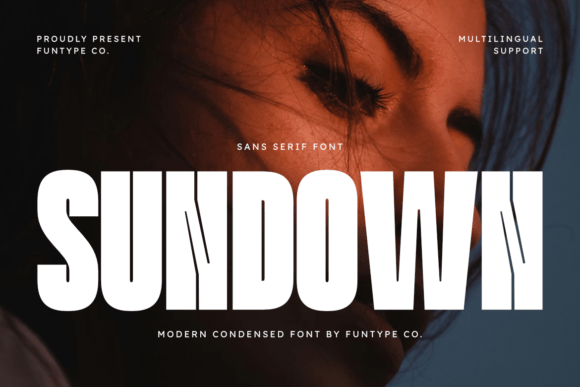 Sundown Font: The Bold Choice for Modern Crafters
