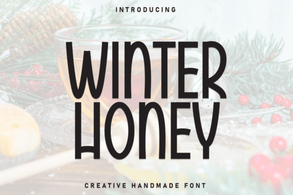 Winter Honey: A Warm Handwritten Font for Editorial Design